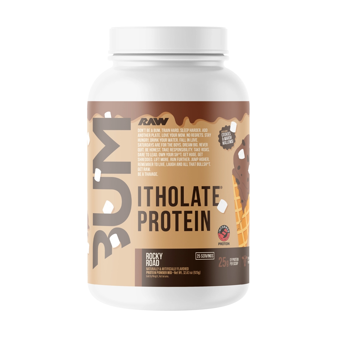 RAW Nutrition BUM Itholate Protein - Rocky Road