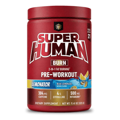 SUPERHUMAN® Burn Lemonator (Blue Lemonade) - Alpha Lion