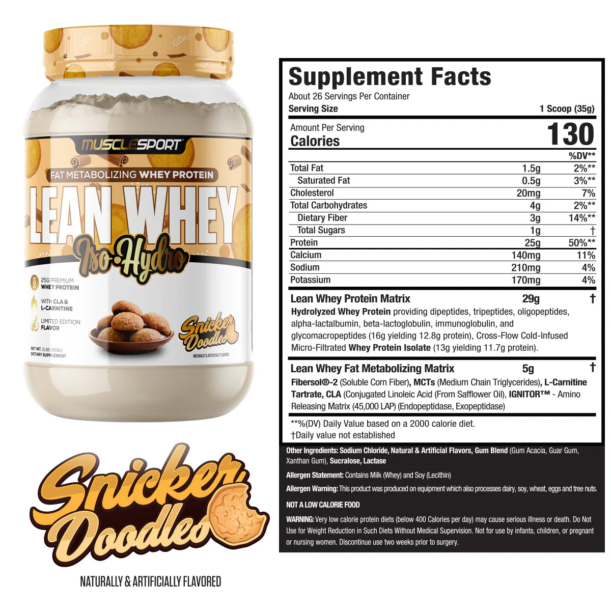 Lean Whey® Iso Hydro 2lb - Limited Edition - Image 87