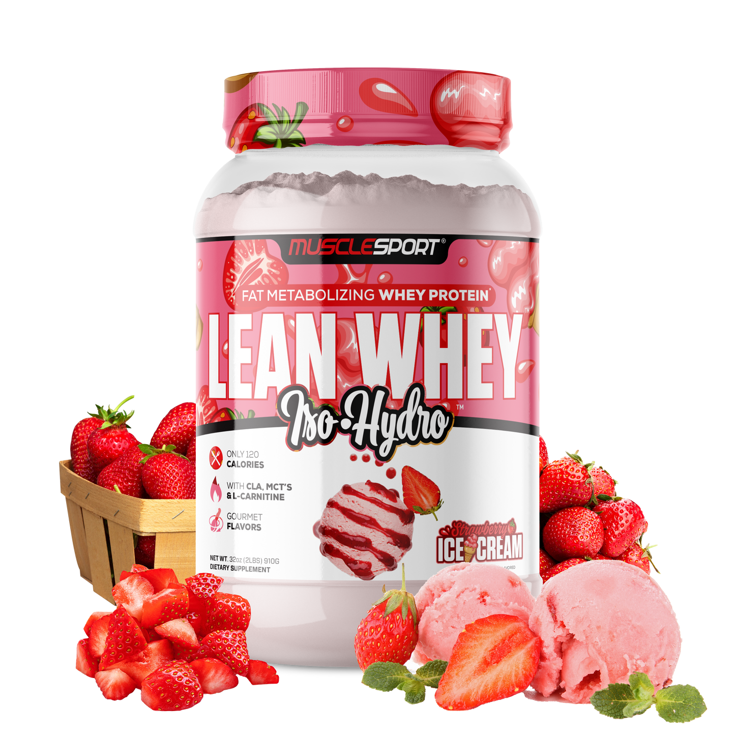 Lean Whey® Iso Hydro Gourmet Protein 2lb - Standard - Image 26