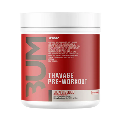 Thavage Pre-Workout Supplement for extreme focus and powerful pumps. Image 17 of 35.