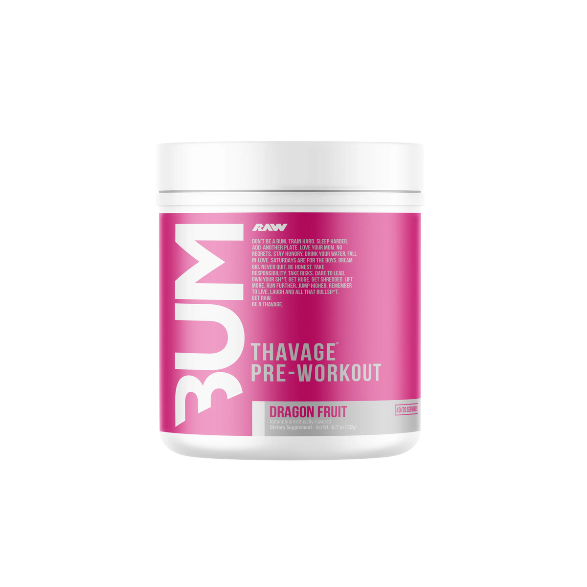 Thavage Pre-Workout Supplement for focus and pump, image 2 of 35.