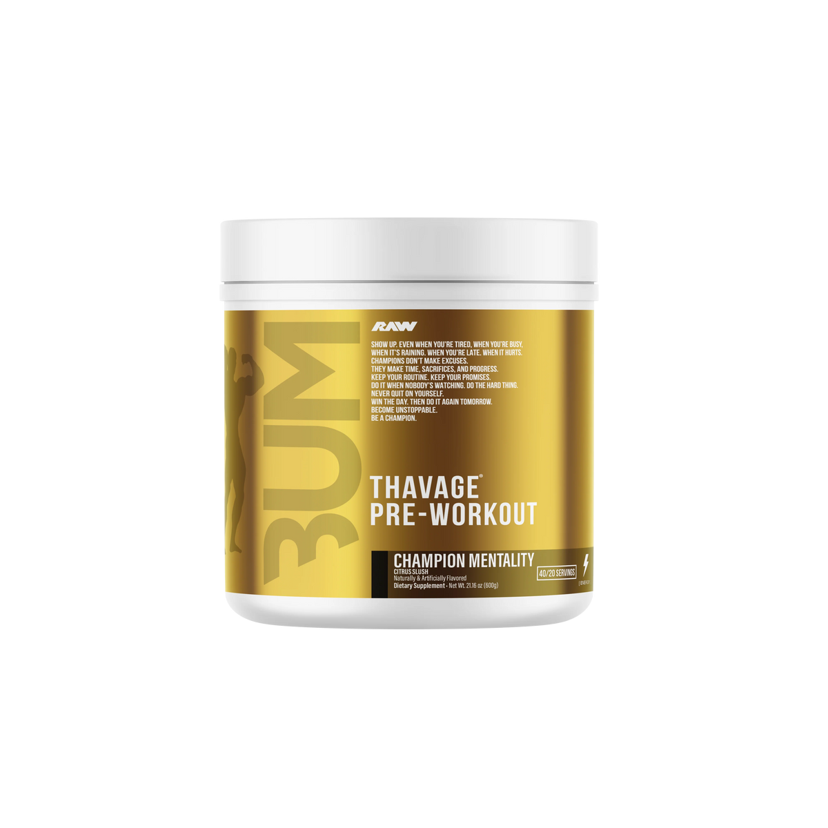 Thavage Pre-Workout Supplement for focus and pump, 3 of 35.