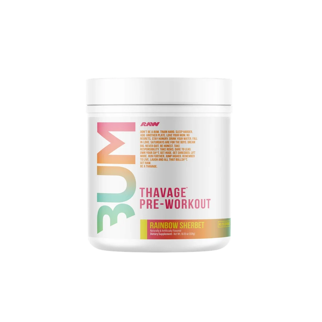Thavage Pre-Workout Supplement for focus & pump, 4 of 35.