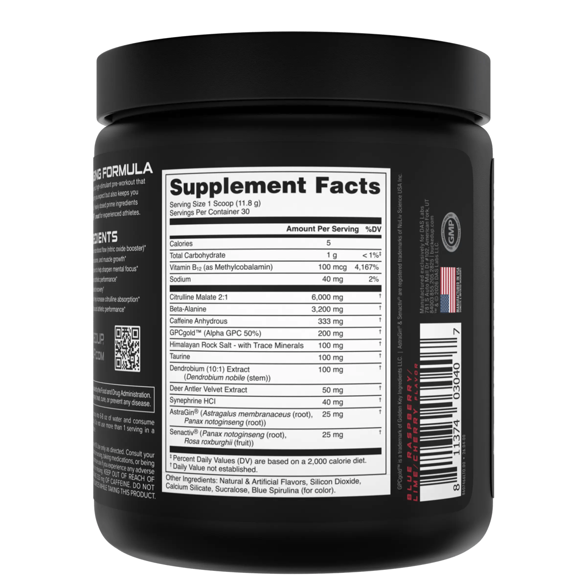 Woke AF - High Stimulant Pre-Workout
